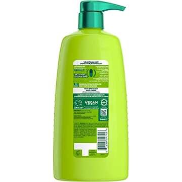 Garnier Fructis Grow Strong Shampoo, 33.8 Fl Oz, 1 Count (Packaging May Vary)