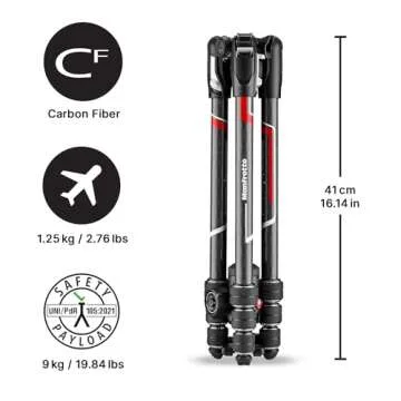 Manfrotto Befree Advanced Carbon Fiber Travel Tripod