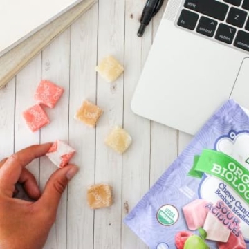 Lovely Candy Co. Vegan Sour Fruit Chews - 5oz