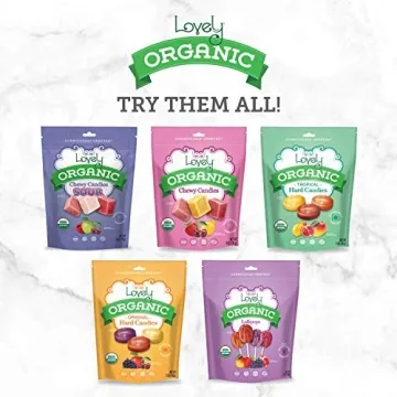 Lovely Candy Co. Vegan Sour Fruit Chews - 5oz
