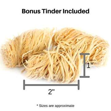 AOS Emergency Fire Starter Rod - 15000+ Strikes, All Weather