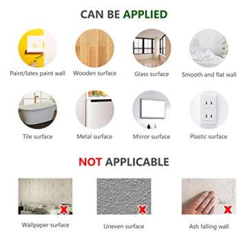 Charming ROFARSO Rabbit Wall Sticker for Kids' Room Decor