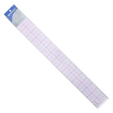 Westcott B-85 Pro 18” Beveled Ruler: Accurate Drafting & Drawing Aid