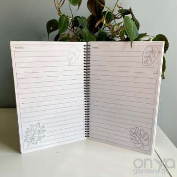 Plant Care Journal, Spiral-Bound Plant Journal, Track your Plant Collection, House Plant Tracker, Plant Diary, House Plant Journal, Gardening Journal, Journal for Plant Collectors