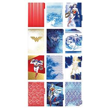 Paper House Productions DC Comics Wonder Woman 12 Month Undated 7.5" Planner with Month and Event Fl...