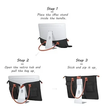 CURMIO Carrying Case for 21.5" iMac - Stylish Tote Bag
