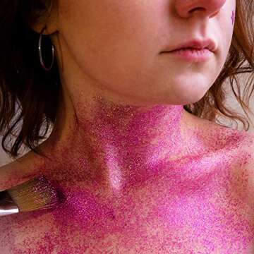 Hemway Biodegradable Glitter Eco Friendly - 100g/3.5oz Bio Cosmetic Safe Sparkle Vegan for Face Eyeshadow Body Hair Festival Makeup Craft - Chunky (1/40" 0.025" 0.6mm) - Sapphire Blue