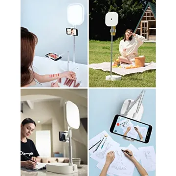 Viozon Extendable Selfie Stand for Live Streaming and More