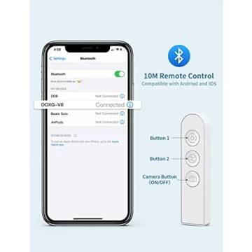 Viozon Extendable Selfie Stand for Live Streaming and More