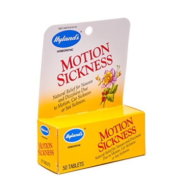 Hyland's Motion Sickness Tablets, Natural Relief for Travel