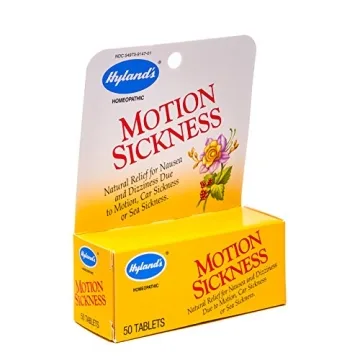 Hyland's Motion Sickness Tablets, Natural Relief for Travel