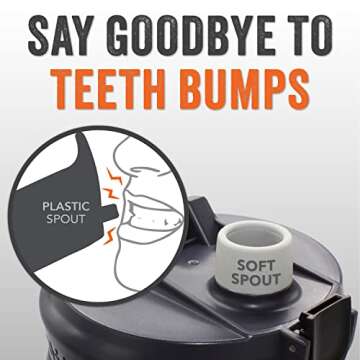 High Sierra 64 Oz Insulated Water Jug - Eco-Friendly, Durable