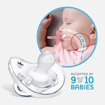 Chicco PhysioForma Silicone Pacifiers - Safe & Durable 4pk