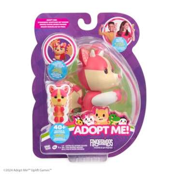 Adopt Me! Strawberry Shortcake Bat Dragon Interactive Pet
