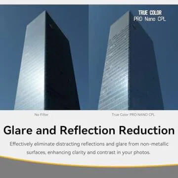 NiSi, 82mm True Color CPL w/ Ultra Low Pro Nano Coating and CINE Seal Tech for Camera Lens - Circular Polarizer Filter Camera Accessories for Photography Use - Polarized Film Electronics Essentials