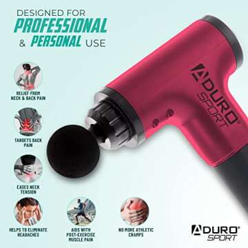 Aduro Percussion Massage Gun for Deep Tissue Recovery