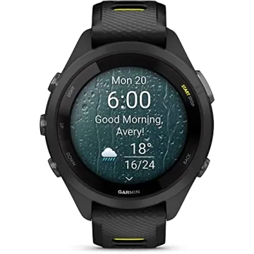 Garmin Forerunner 265S Smartwatch - AMOLED Display & Training Insights