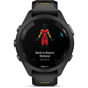 Garmin Forerunner 265S Smartwatch - AMOLED Display & Training Insights