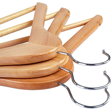Best Premium Wooden Hangers for All Garments - Utopia Home