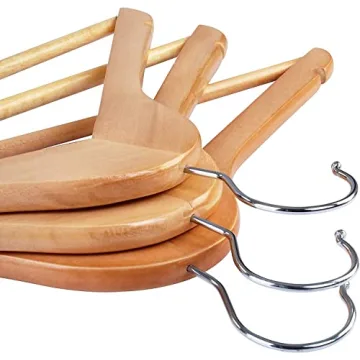 Best Premium Wooden Hangers for All Garments - Utopia Home