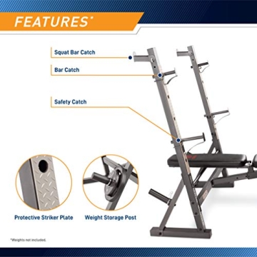 Marcy Olympic Weight Bench Excellent for Full-Body Workouts