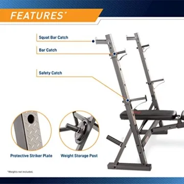 Marcy Olympic Weight Bench Excellent for Full-Body Workouts