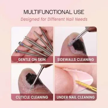 PANA Carbide Cuticle Nail Drill Bit for Precision Nail Care