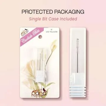 PANA Carbide Cuticle Nail Drill Bit for Precision Nail Care