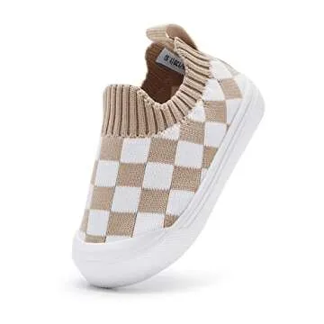 Baby Walking Shoes First Boy Girl Walker Infant Sock Tennis Mesh Sneakers Breathable 6 9 12 18 24 Months Camel Size 12-18 Months Infant