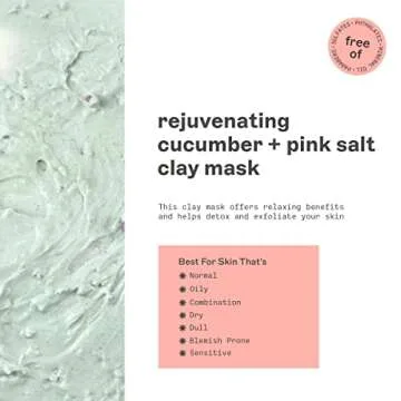 Freeman Facial Mask Variety Pack: Oil Absorbing & Anti Stress Clay, Detoxifying Charcoal Mud, Clearing Peel Off, Hydrating Gel Cream Beauty Face Masks, Vegan & Cruelty Free Skincare, 6 Count