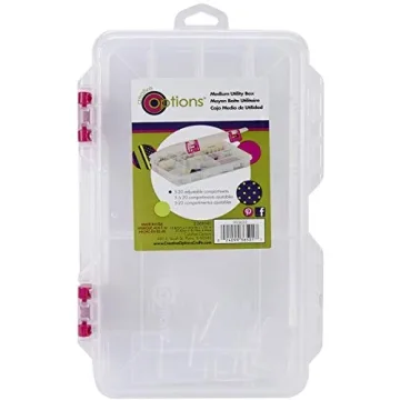 Creative Options Utility Organizer with Adjustable Compartments