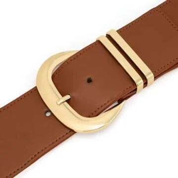 WHIPPY Women Elastic Waist Belt for Dresses Stylish Design