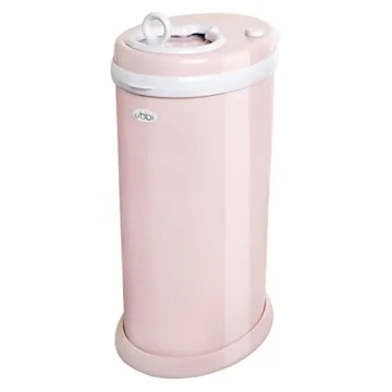 Ubbi Steel Diaper Pail, Odor Locking, No Special Bag Required, Award-Winning, Registry Must-Have, Bl...