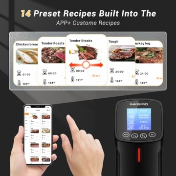 Inkbird Sous Vide Cooker ISV-100W - Precision Cooking Made Easy