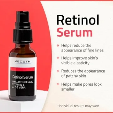 YEOUTH Retinol Serum with Hyaluronic Acid & Vitamin E