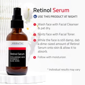 YEOUTH Retinol Serum with Hyaluronic Acid & Vitamin E