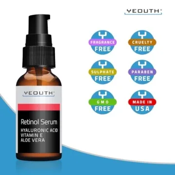 YEOUTH Retinol Serum with Hyaluronic Acid & Vitamin E