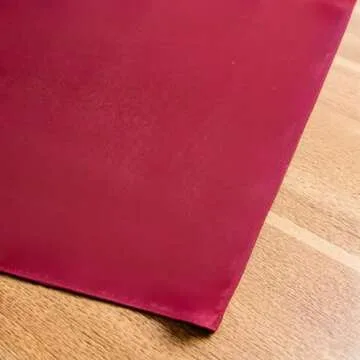 CV Linens Elegant Apple Red Satin Table Runner, 14 x 108 & Luxurious Table Accessory, Perfect for Events & Special Occasions