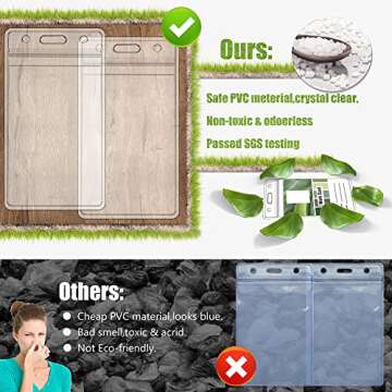 Retractable Lanyards for ID Badges and Keys, Cute Breakaway Teacher Lanyard with Badge Holders and Reels, Silicone Beaded Lanyard for Women, Nurses, Office with 2 Waterproof Card Holders