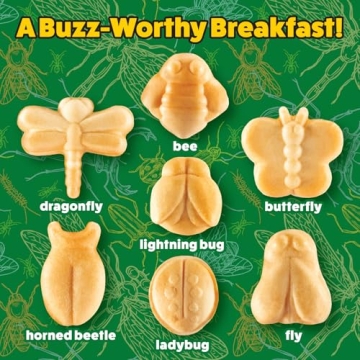 Creepy Crawly Bug Waffle Maker for Fun Pancakes