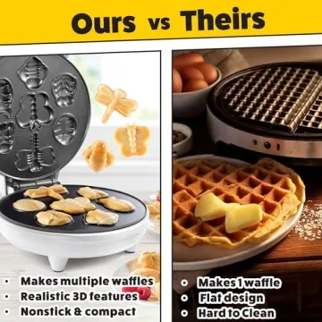 Creepy Crawly Bug Waffle Maker for Fun Pancakes
