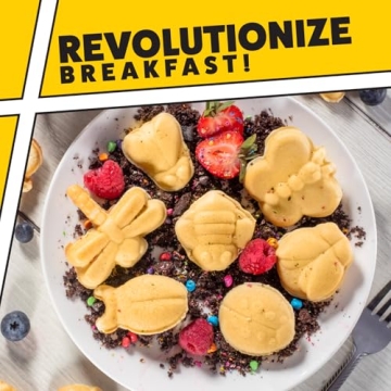Creepy Crawly Bug Waffle Maker for Fun Pancakes