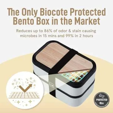 Stylish KARRICO Double Premium Bento Box for Easy Meals