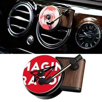 NCElec Retro Record Player Car Air Freshener - Stylish & Relaxing Decor