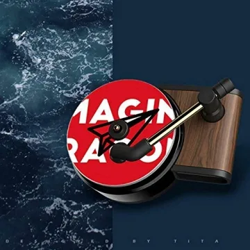 NCElec Retro Record Player Car Air Freshener - Stylish & Relaxing Decor
