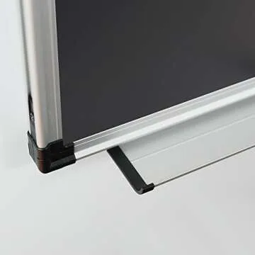 XBoard Magnetic Chalkboard Blackboard 36 x 24, Chalk Board/Black Board with 2 Magnets