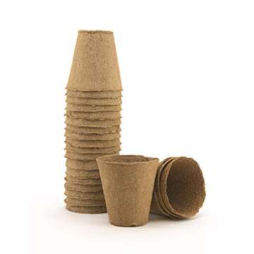 Burpee 3" Biodegradable Seed Starting Pots - 20 Pack