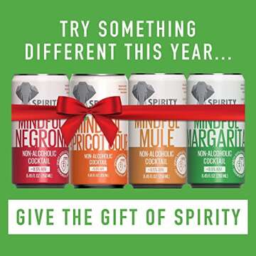 Spirity Cocktails Variety Pack | Non-Alcoholic Elegance