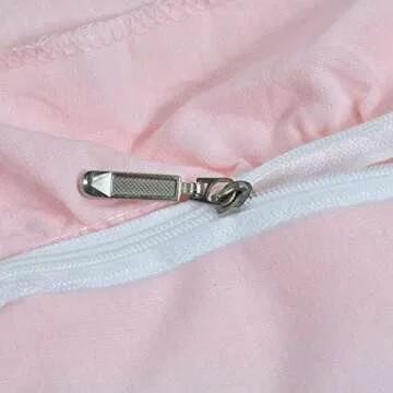 ABREEZE Baby Cotton Play Mat Soft Crawling Mat Pink Detachable Washable Game Blanket Floor Playmats Kids Infant Child Activity Round Rug Home Room Decor