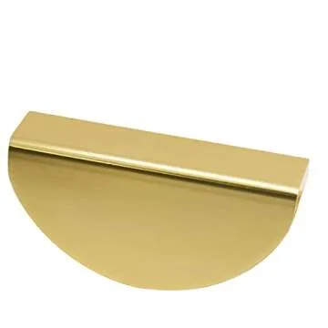 Jiozermi Half Moon Cabinet Pulls - Elegant Gold Hardware